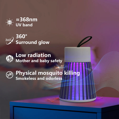 Lámpara Mata Mosquitos USB